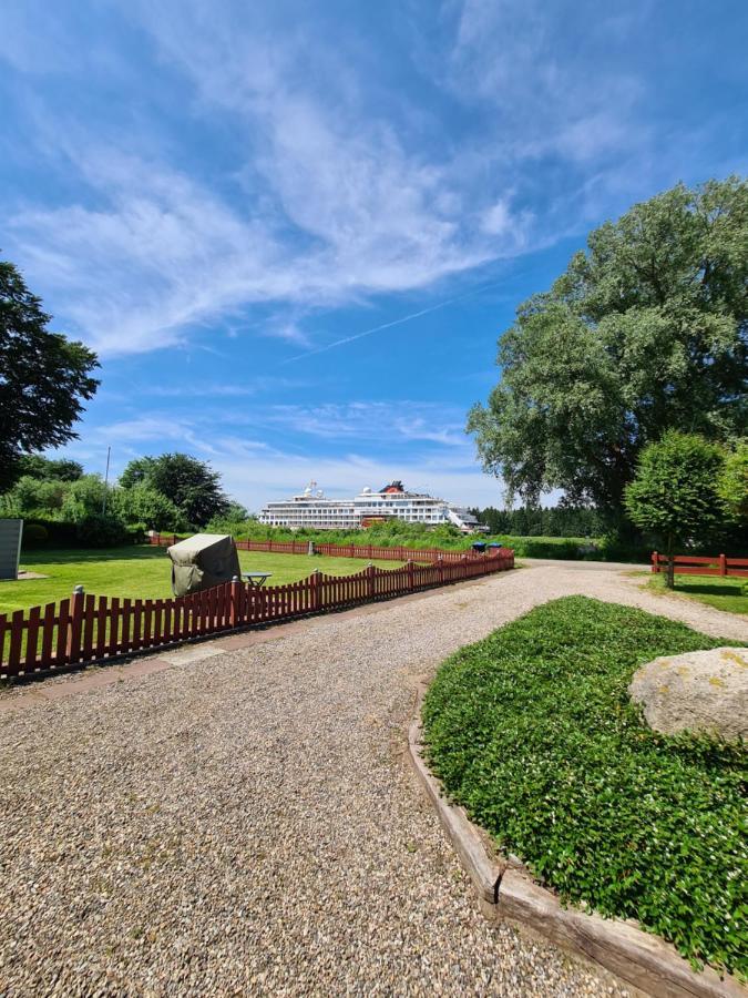 Apartamento Herrlicher Nord und Süd-Blick direkt am Nord-Ostsee-Kanal Breiholz Exterior foto