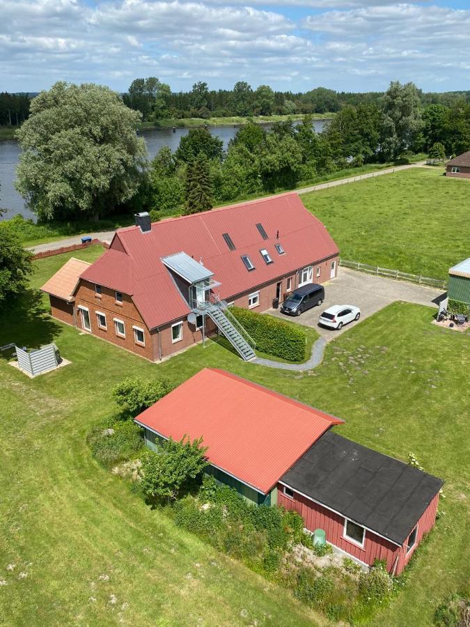 Apartamento Herrlicher Nord und Süd-Blick direkt am Nord-Ostsee-Kanal Breiholz Exterior foto